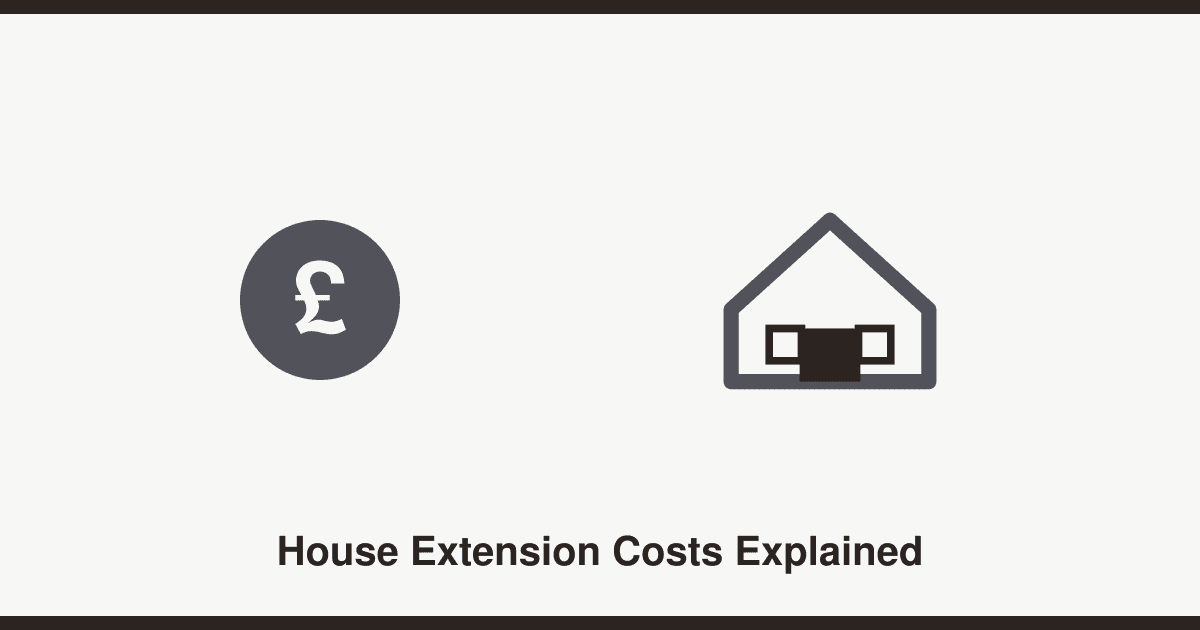 How much does a house extension cost in the UK?