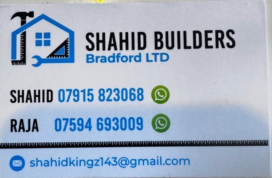 Shahid Builders bradford ltd